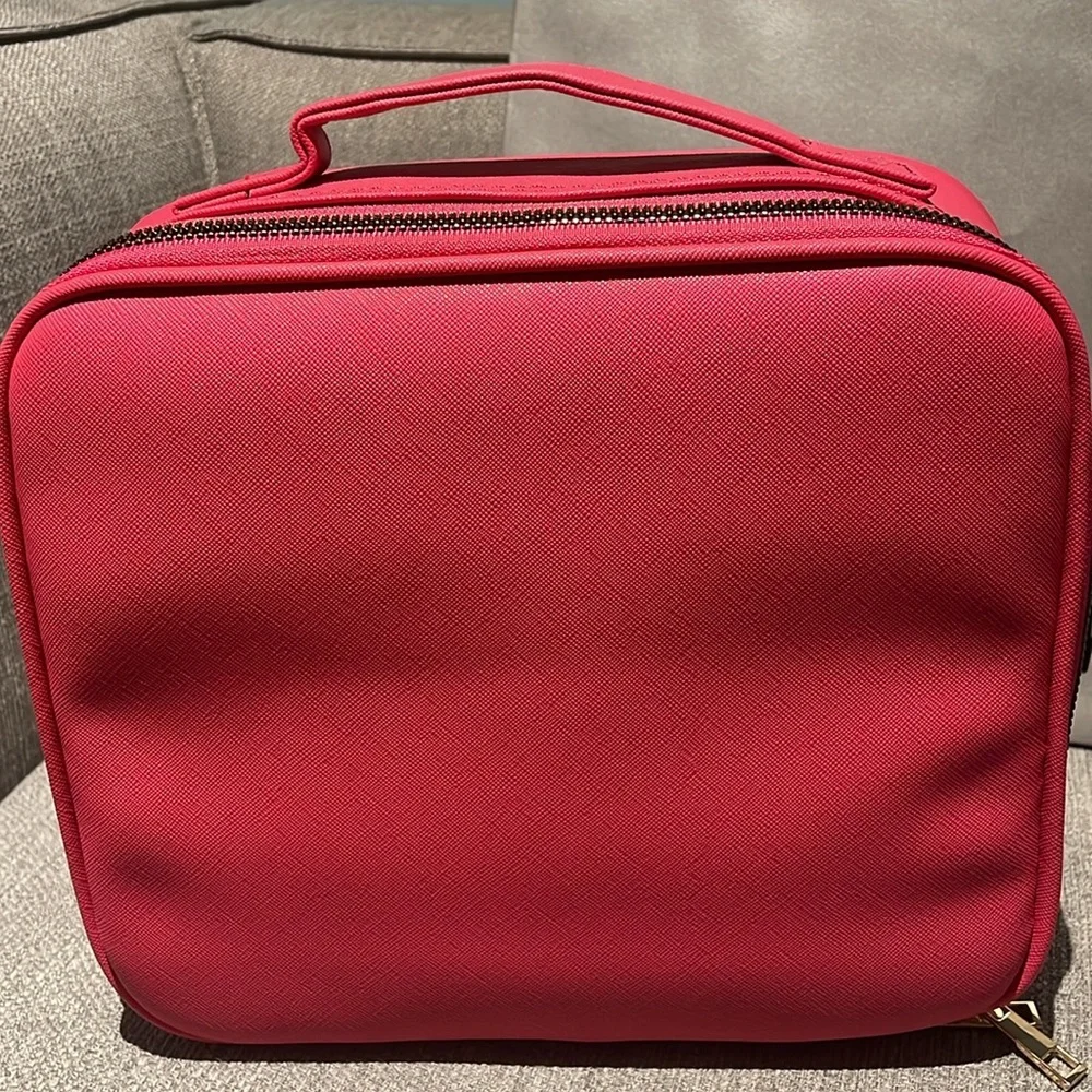 NWOT pink cosmetic case from Neiman Marcus